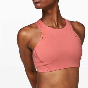 Lululemon Bootcamp Ready Bra in Rustic Coral